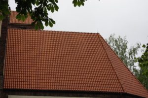 Dachówka mnich-mniszka SanMarco, kolor naturalna czerwień, Bydgoszcz