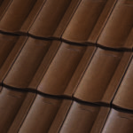 Dachówka płaska Santenay kolor Brown
